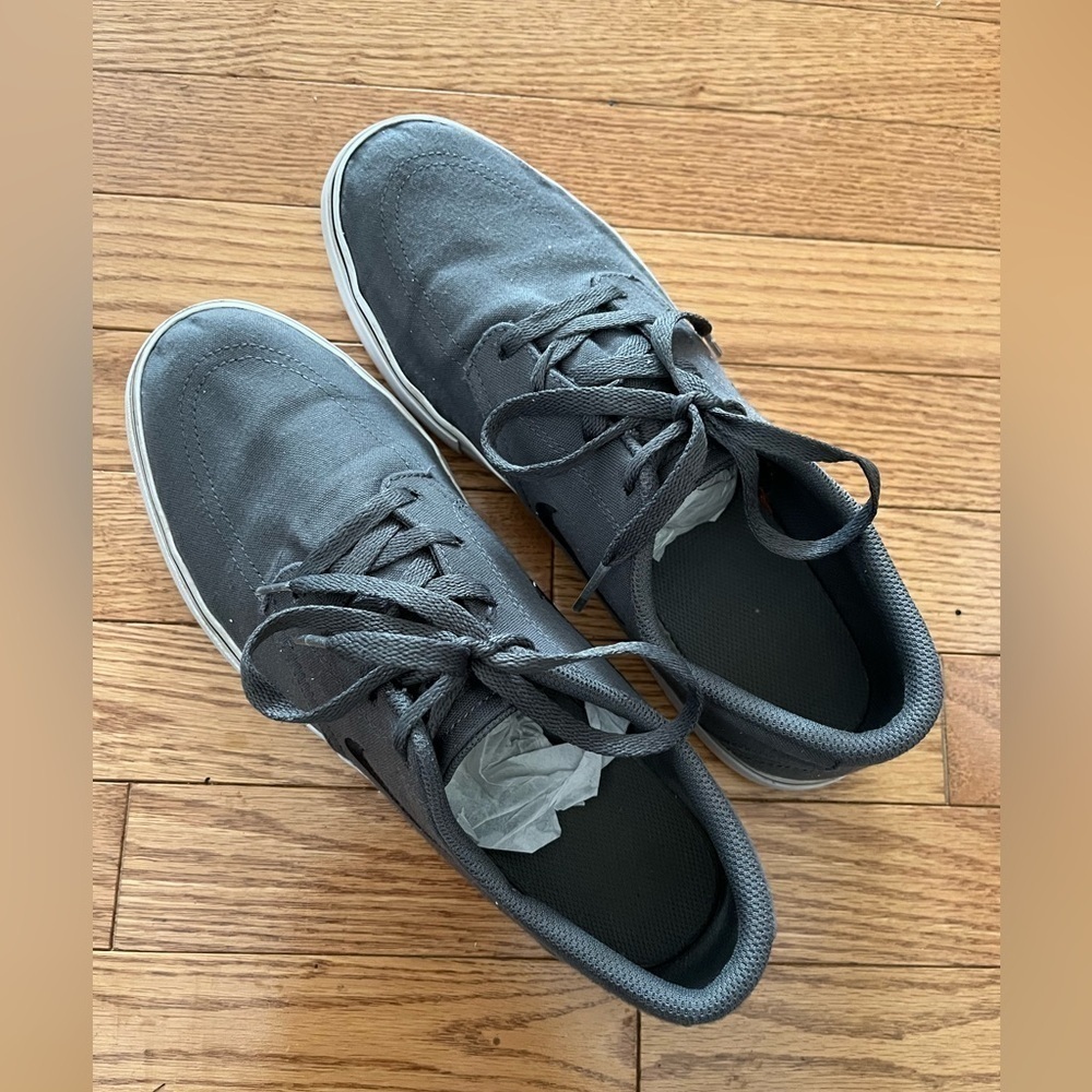 [US10]Nike SB Clutch Canvas Skate Shoes Gray 729825-007 2017